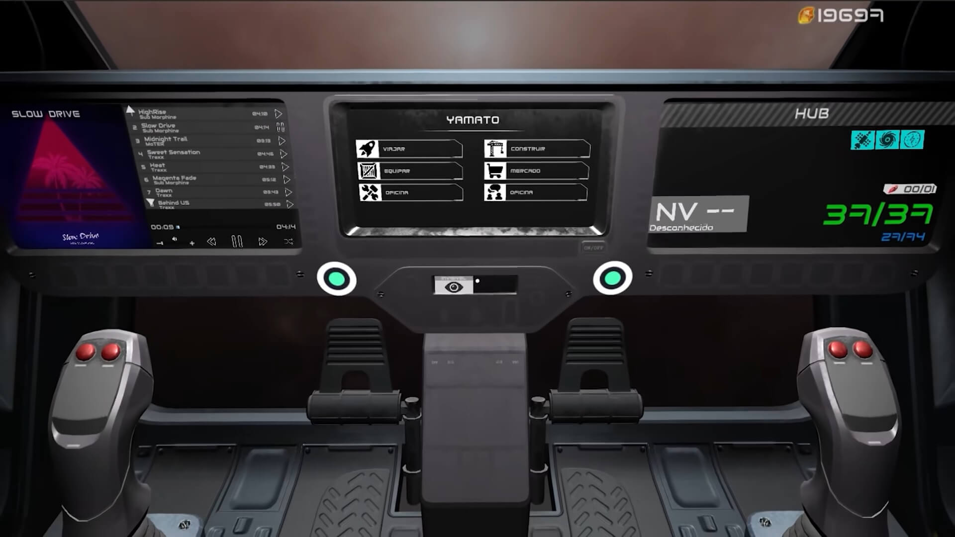 Dark Old Sun II: Unspace Gameplay Screenshot