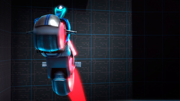Qbike: Cyberpunk Motorcycles Gameplay Screenshot
